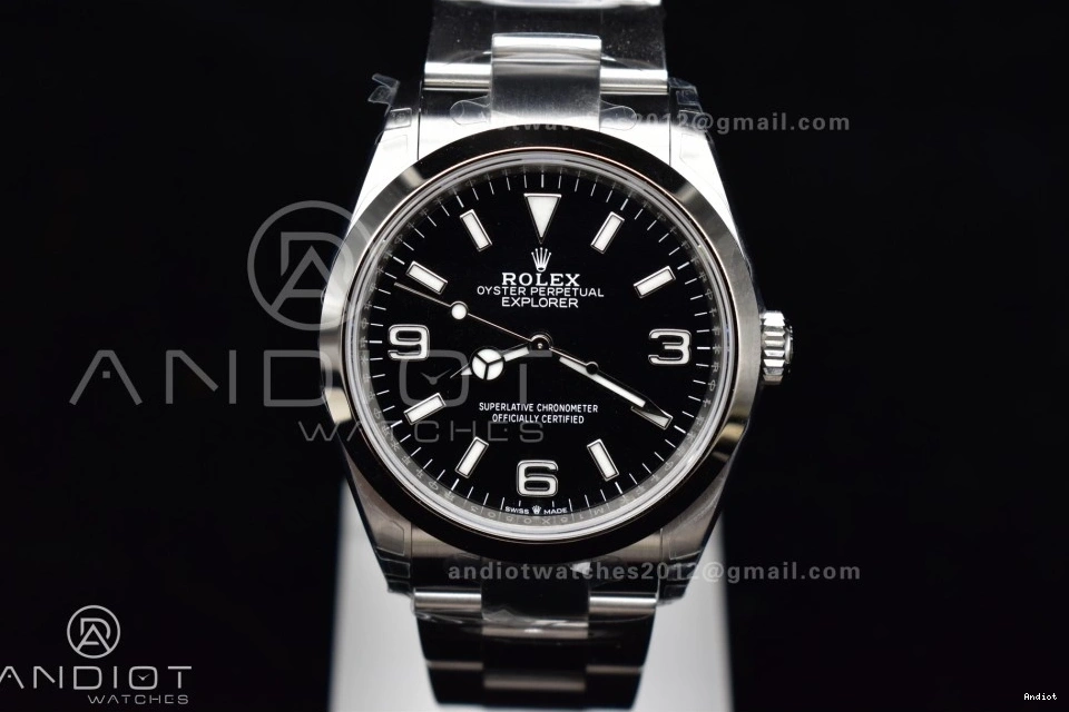 837 Dial Steel SS on Bracelet Explorer Black 124270 Unisex VSF 904L Edition DD 1:1 36mm Best 0720